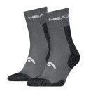  SKARPETY HEAD HIKING ALL CLIMATES CREW SOCKS 2 PACK GREY