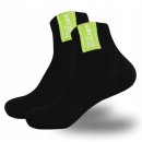 SKARPETY WILSON QUARTER SOCKS BLACK MIX 3 PARY