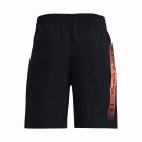 SPODENKI UNDER ARMOUR WOVEN GRAPHIC SHORTS BOY BLACK 002