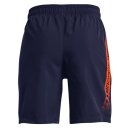 SPODENKI UNDER ARMOUR WOVEN GRAPHIC SHORTS BOY NAVY 410