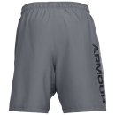 SPODENKI UNDER ARMOUR WOVEN GRAPHIC WORDMARK SHORT MEN GREY