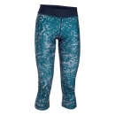 SPODNIE UNDER ARMOUR HEATGEAR PRINTED CAPRI WOMEN