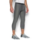 SPODNIE UNDER ARMOUR HEATGEAR 2.0 3/4 LEGGINSY MEN GRAY