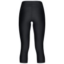 SPODNIE UNDER ARMOUR HG PRINT 3/4 LEGGINS WOMEN BLACK 002