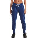 SPODNIE UNDER ARMOUR RIVAL FLEECE JOGGER WOMEN BLUE 404