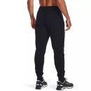 SPODNIE UNDER ARMOUR RIVAL FLEECE SIGNATURE JOGGER MEN BLACK