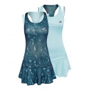 SUKIENKA LOTTO TWICE II DRESS + BRA TURQUOISE WOMEN