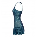 SUKIENKA LOTTO TWICE II DRESS + BRA TURQUOISE WOMEN