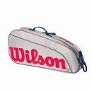 TORBA NA RAKIETY WILSON JUNIOR 3 PACK BAG GREY