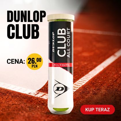 Piłki tenisowe Dunlop Club