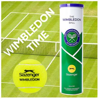 Piłki tenisowe Slazenger Wimbledon